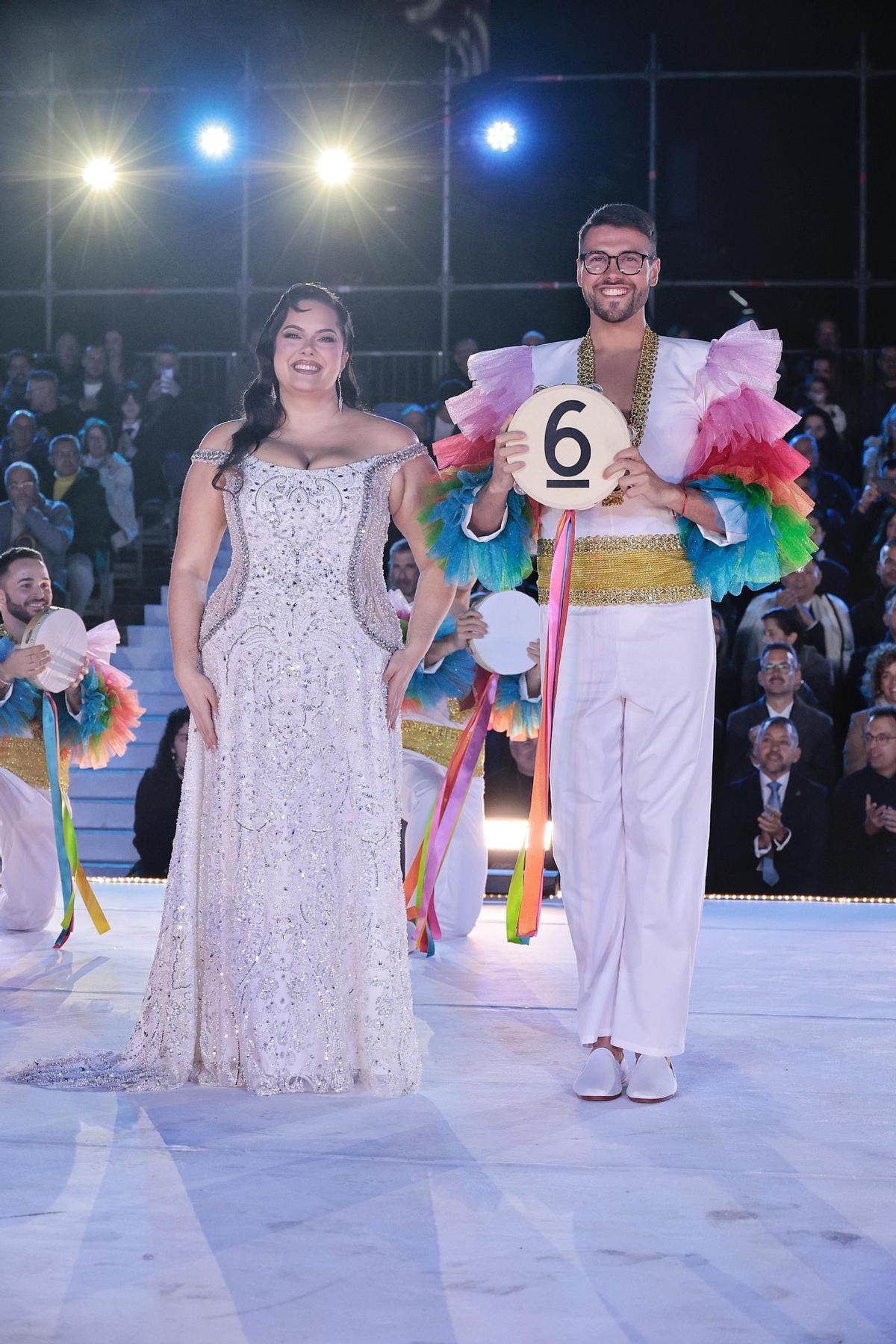 Cecilia Díaz en la gala inaugural del Carnaval de Santa Cruz de Tenerife 2026