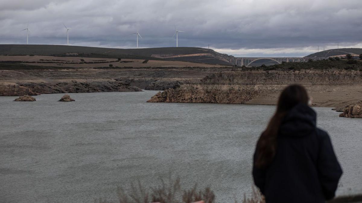 Aguas bajo mínimos en el embalse de Ricobayo a fecha actual.