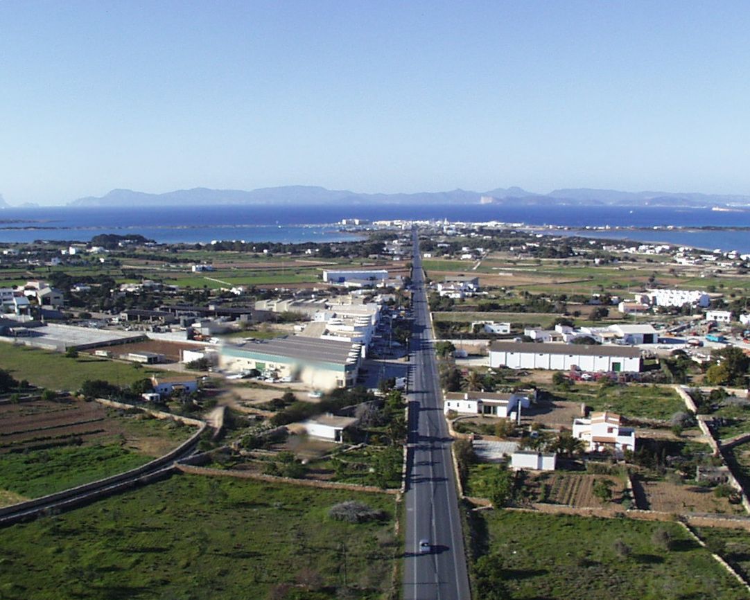 Carretera Sant Francesc (Formentera).