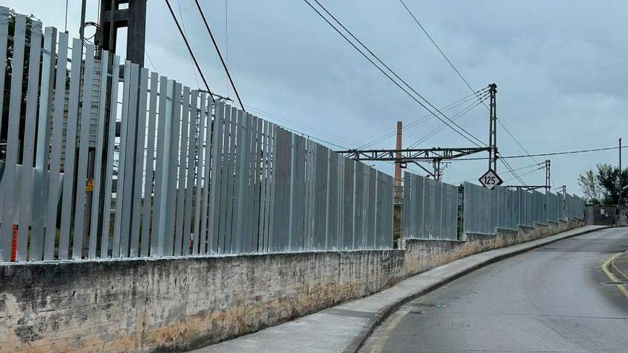 El nuevo vallado del perímetro de la estación. | LNE