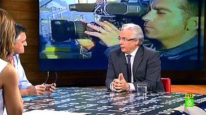 Baltasar Garzón va visitar el plató d’’El intermedio’ (La Sexta).