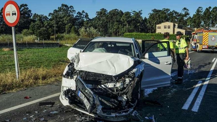 Estado en el que quedó el vehículo accidentado.