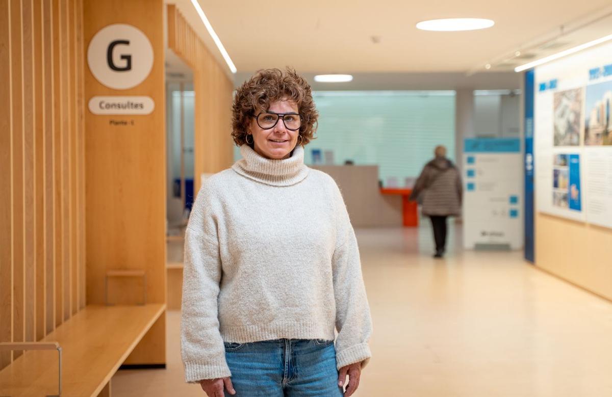 Montserrat Bartoló va paricipar a la prova pilot per fer exercici de força