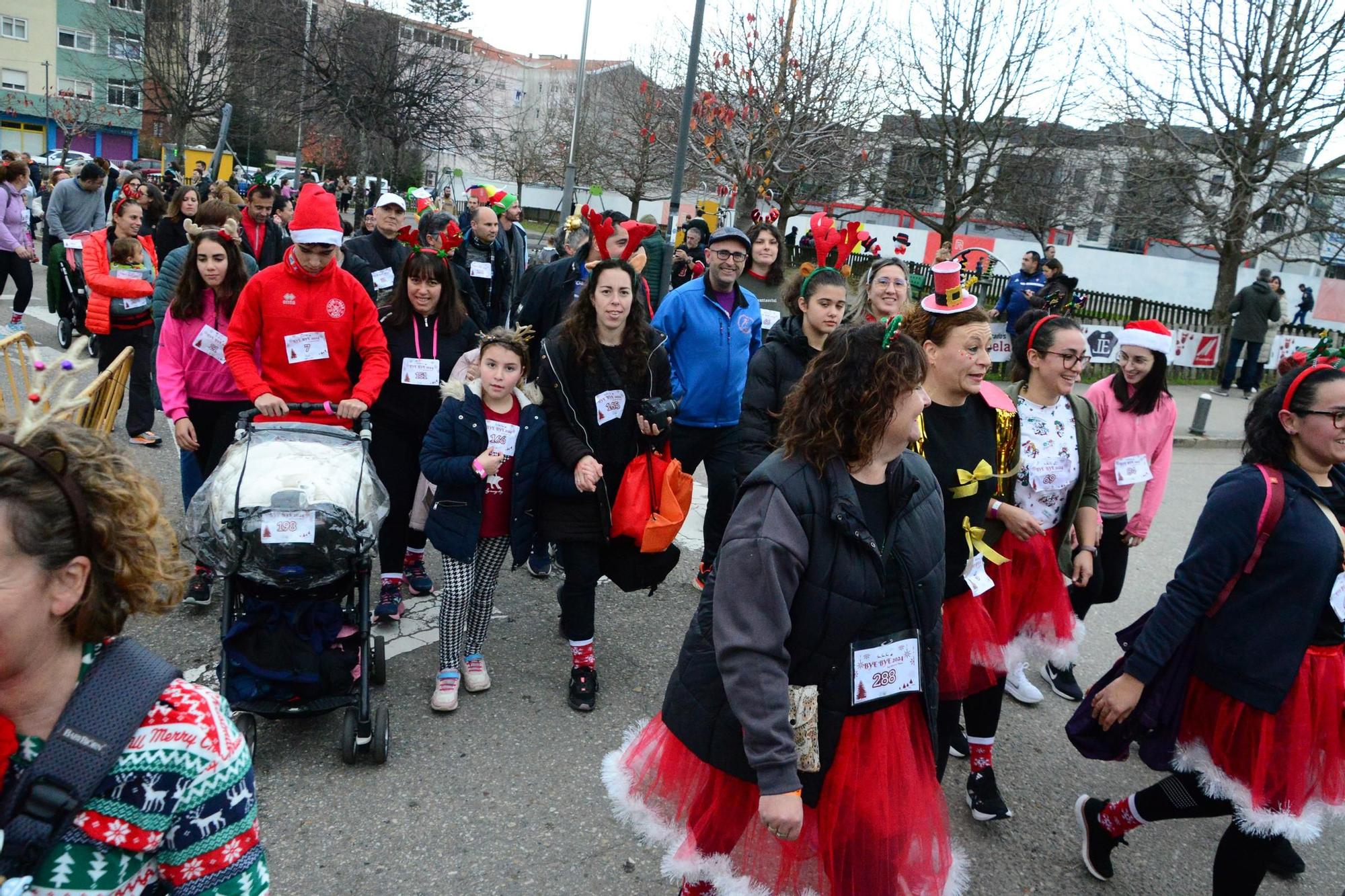 La carrera San Silvestre "Bye bye 2024" de Bueu en imágenes