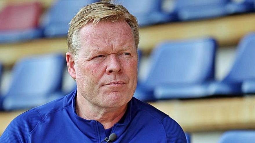 Koeman se lo deja claro a Griezmann: &quot;Manda el entrenador&quot;