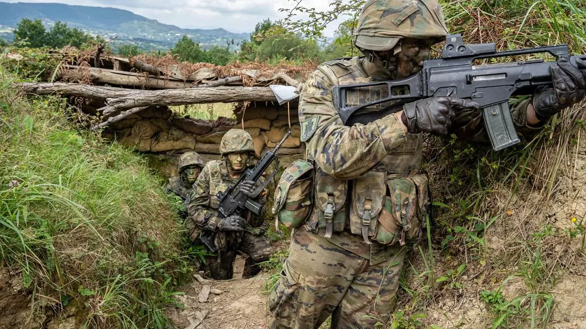 La BRI X toma el mando de la misión europea de asistencia militar a Ucrania
