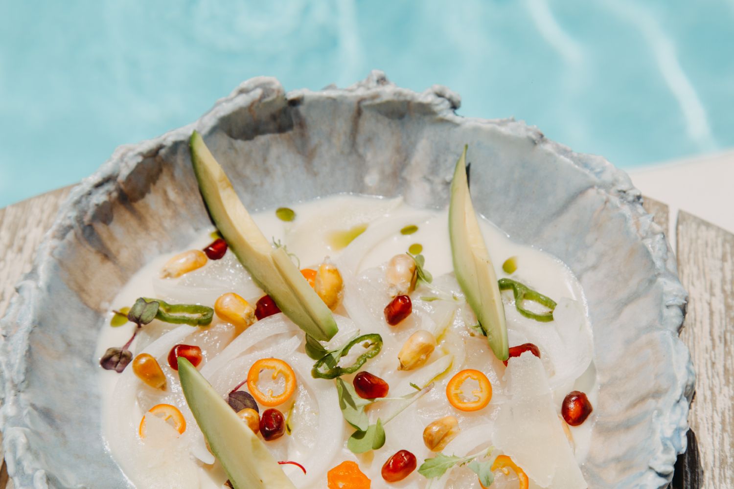 Ceviche Mediterráneo del restaurante Kaypa.