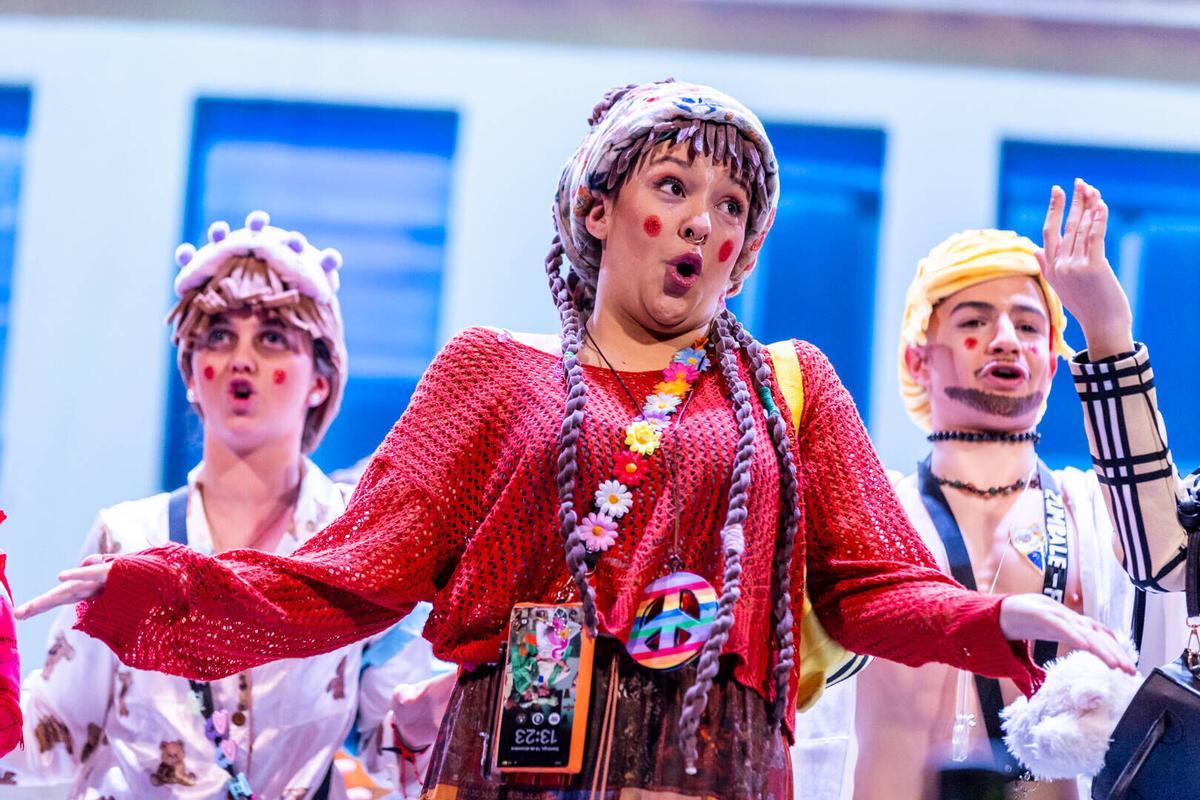 Murga Los Desamparados. Primera semifinal COAC Málaga 2026