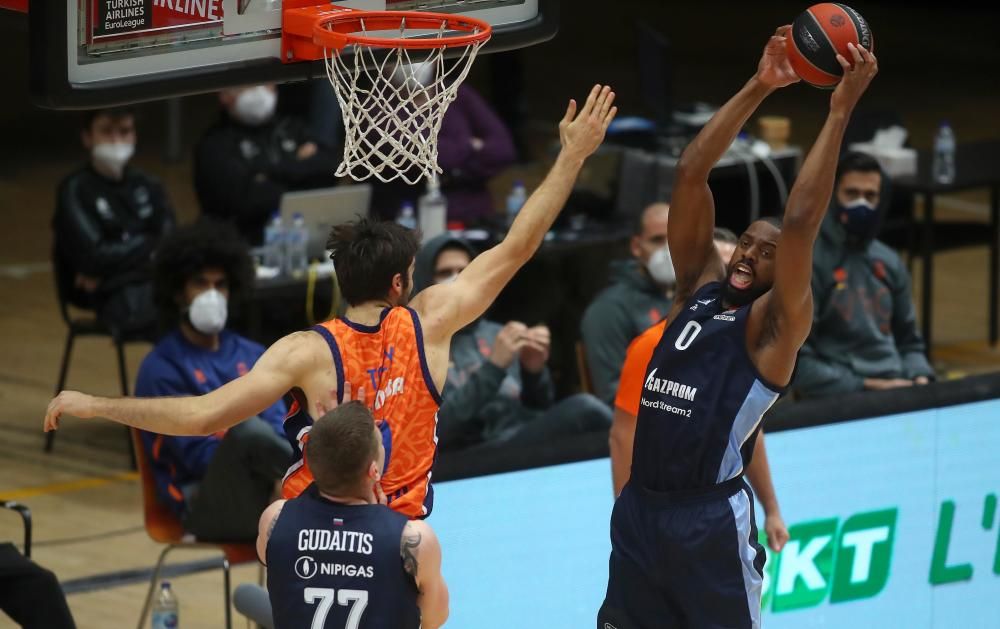 Valencia Basket - Zenit, en imágenes