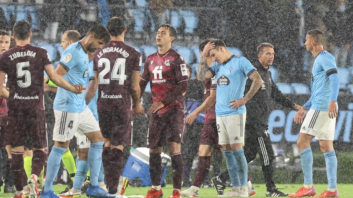 Las mejores imágenes del Celta-Real Sociedad