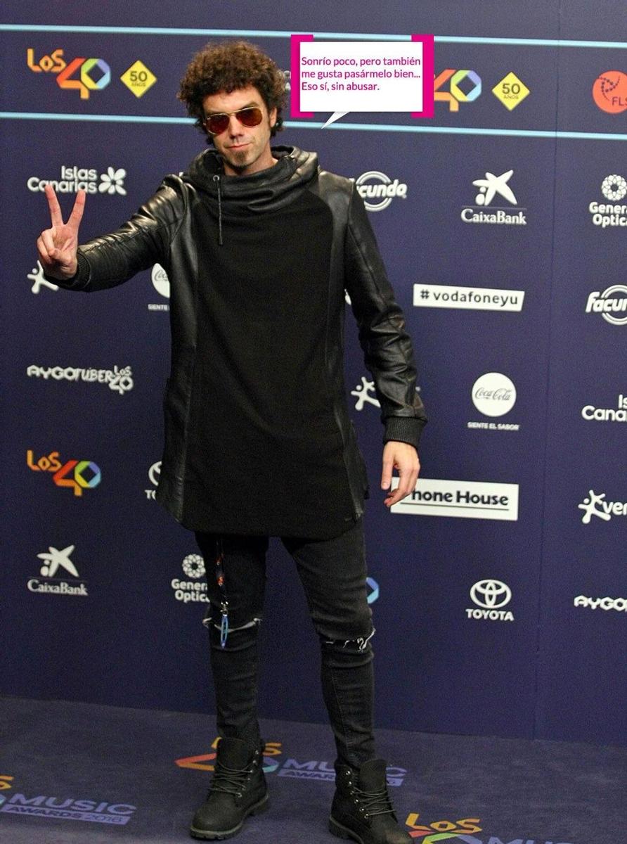 El Hombre de Negro, en Los 40 Music Awards