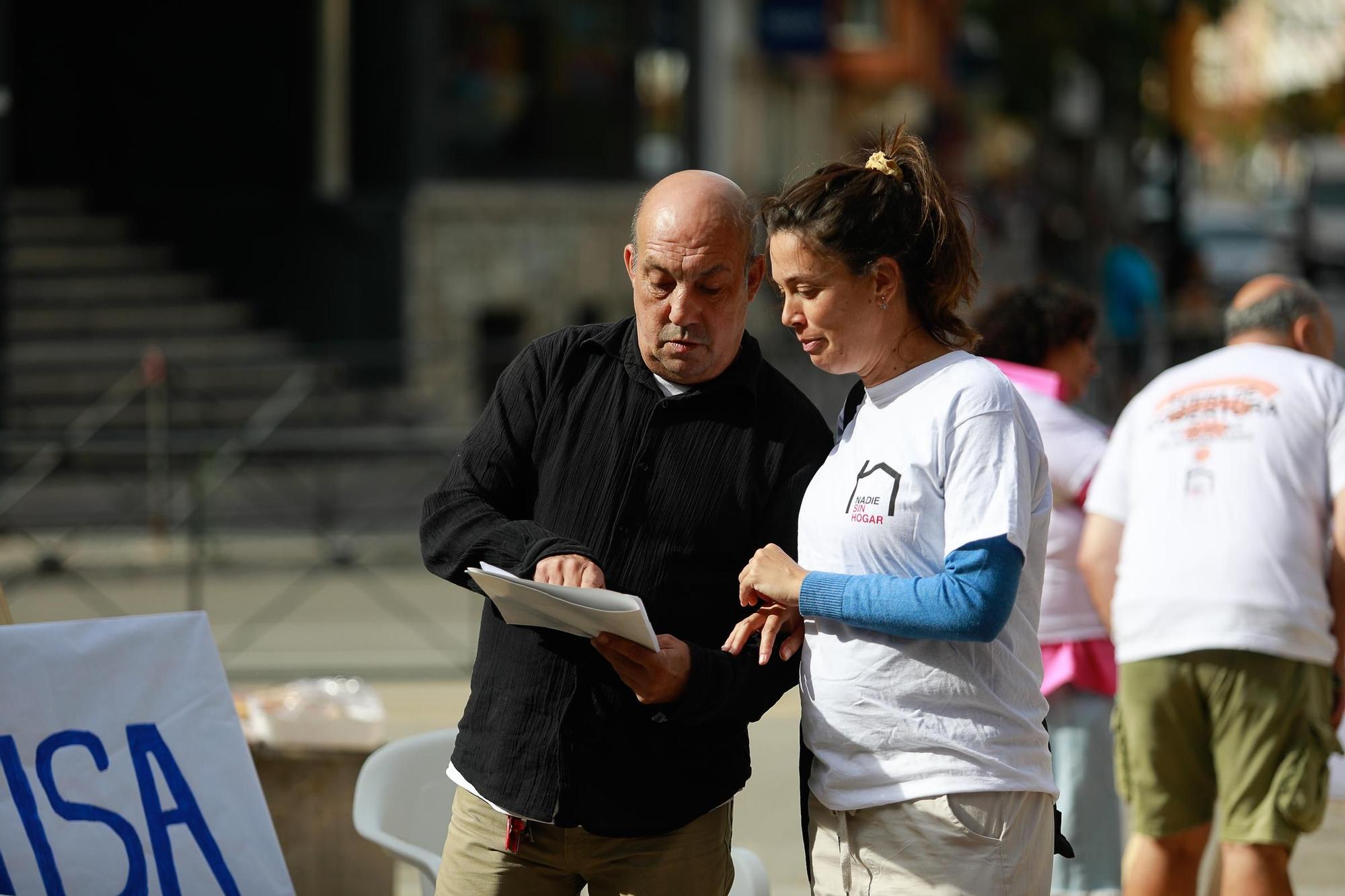 La celebración del Día de las Personas sin Hogar en Ibiza, en imágenes