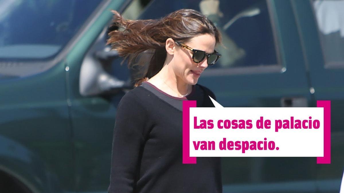 Jennifer Garner andando: &quot;Las cosas de palacio van despacio&quot;