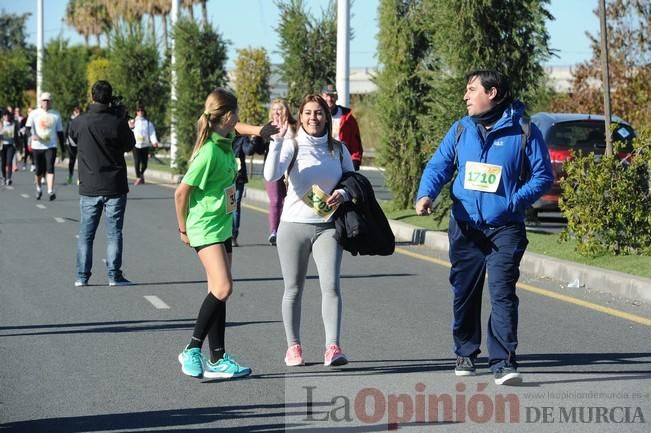 Carrera popular AFACMUR y La7TV en La Alberca: senderistas