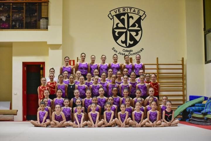La familia del Club San José Dominicas de gimnasia - La Provincia