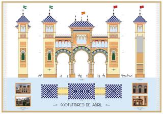 Esta es la Portada de la Feria de Abril de Sevilla 2024