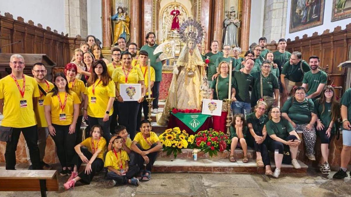Hermanamiento del pasado año entre las dos asociaciones de gigantes de Zamora y Sabadell.