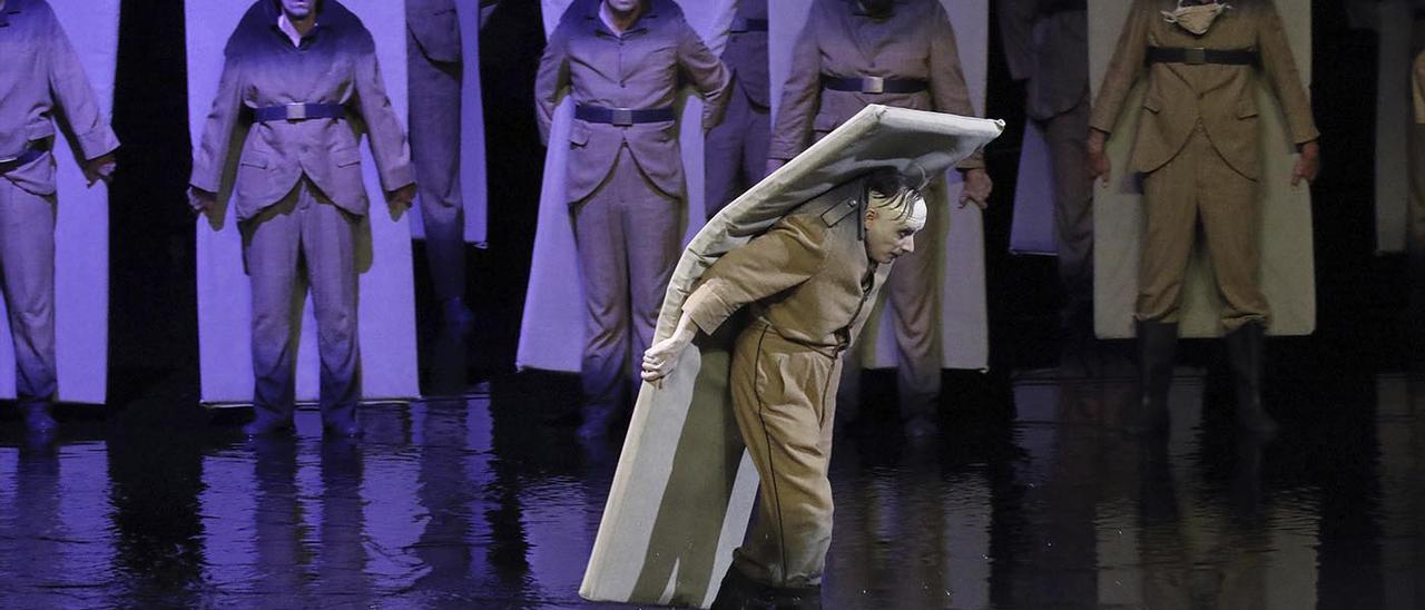 Una escena de &#039;Wozzeck&#039; en Les Arts.