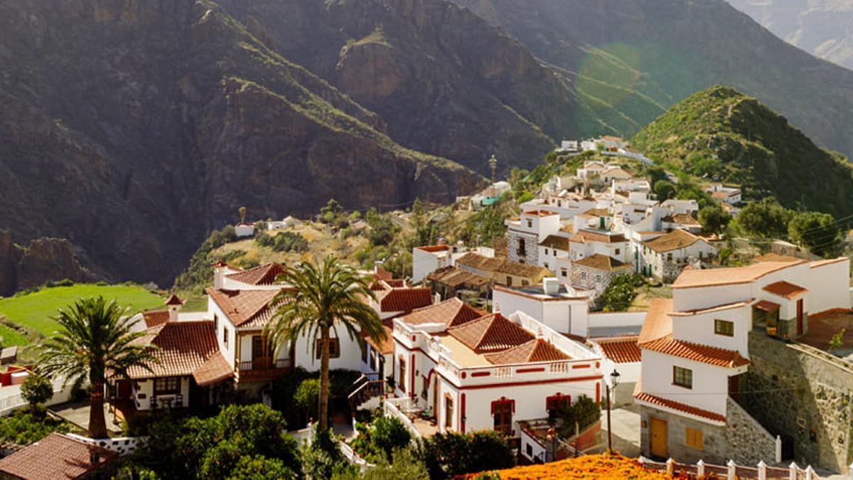 Panorámica de Tejeda.