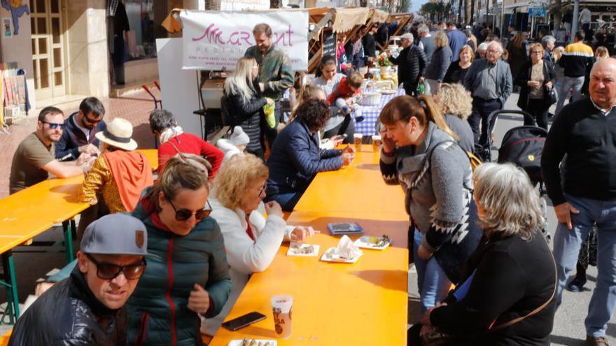 Una feria gastronómica en Ibiza.