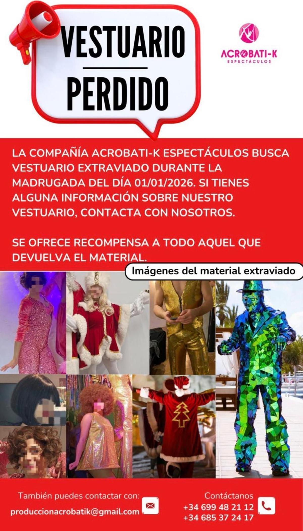 El mensaje compartido por Acrobati-k