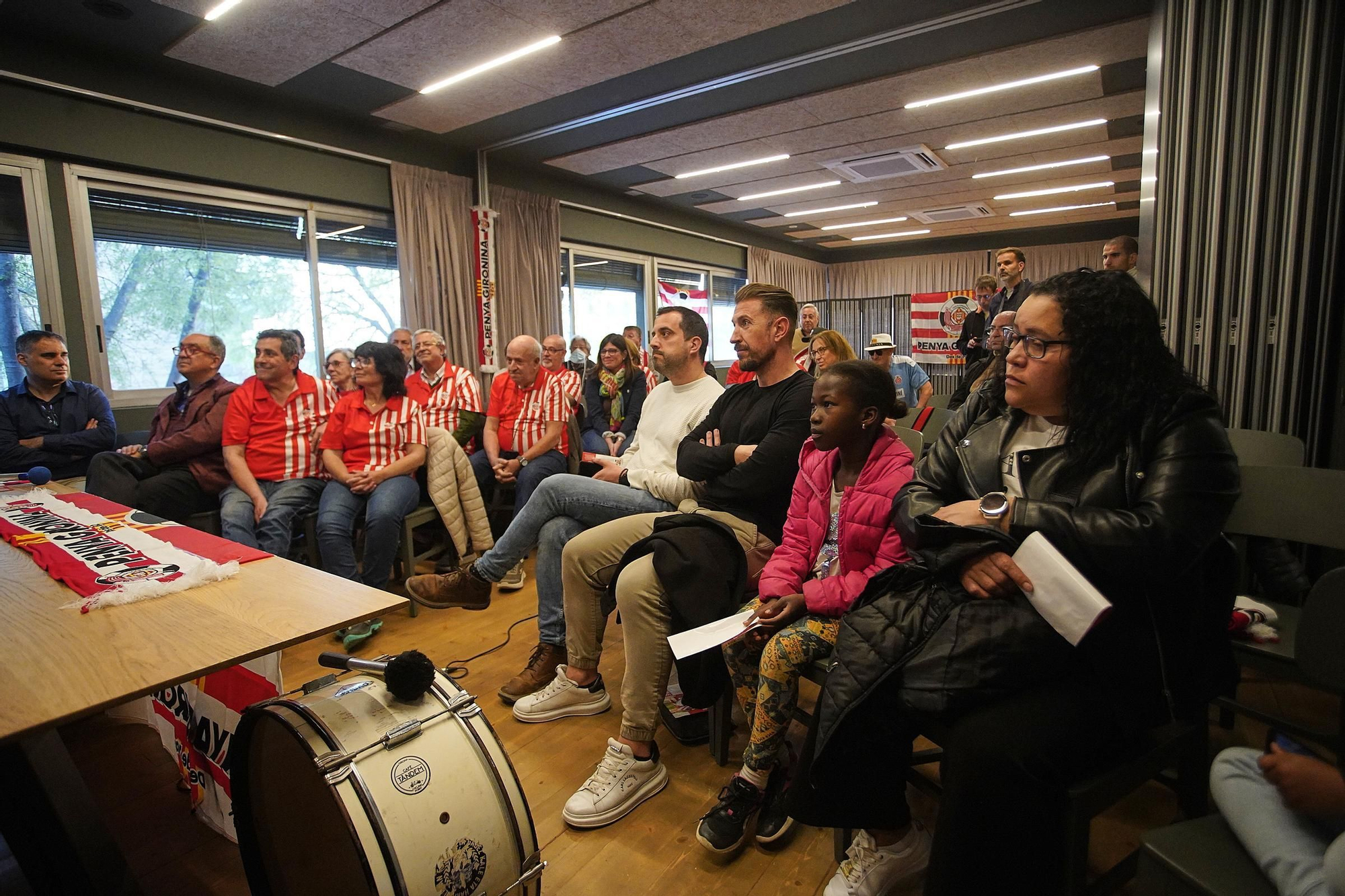Les fotos de la presentació de la campanya de mecenatge per ajudar en Sisplau