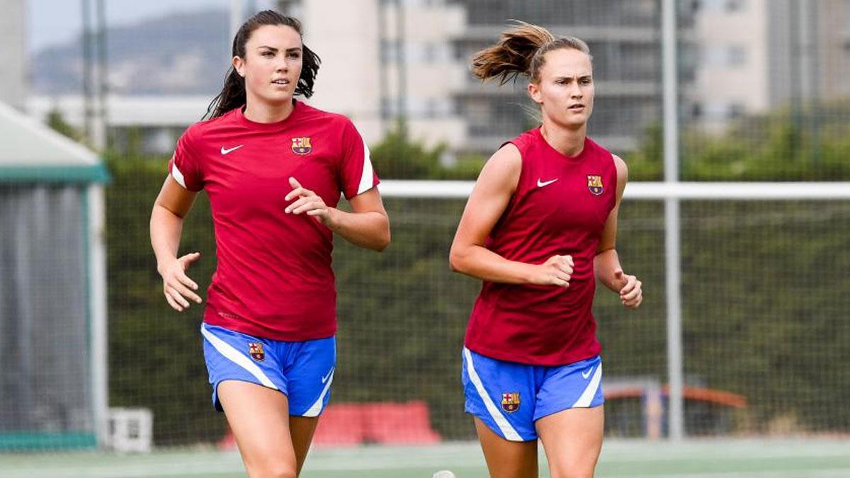 El Barça Femenino ha vuelto a los entrenamientos