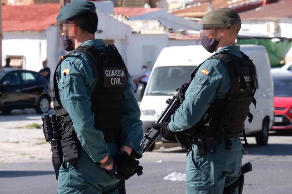 Macrooperación de la Guardia Civil contra el narcotráfico en Elda