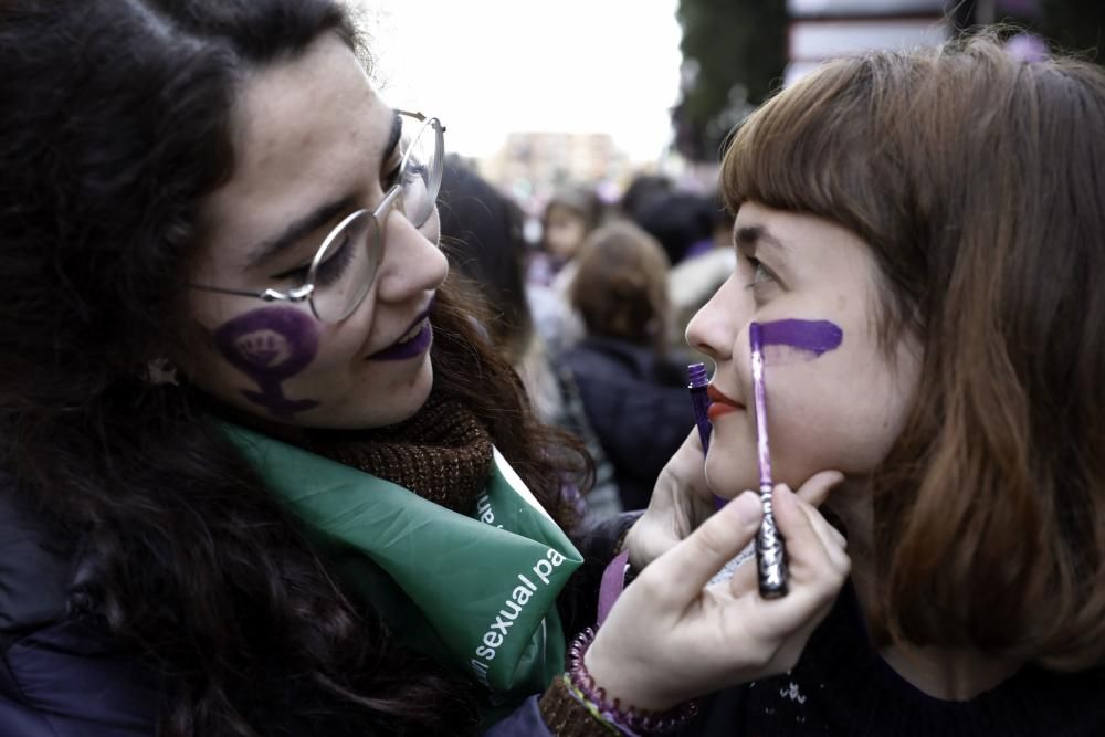 La manifestación, en imágenes