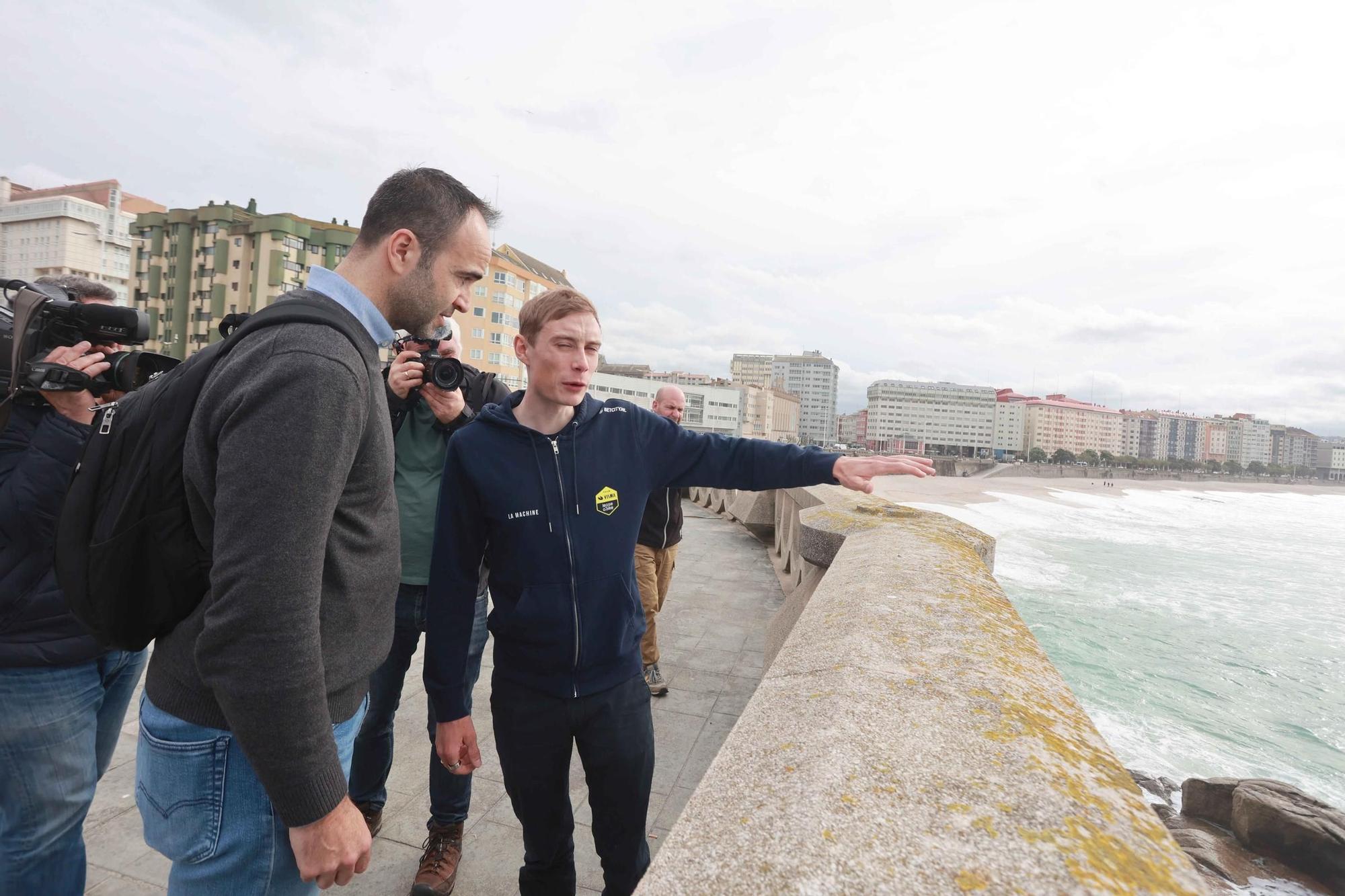 Jonas Vingegaard, en A Coruña para la contrarreloj que abre O Gran Camiño