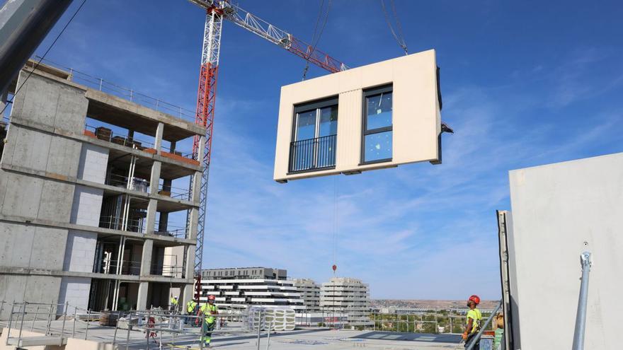 Construcción de una vivienda industrializada. | EP
