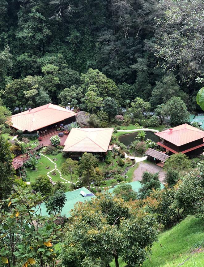 Trogon Lodge en San Gerardo de Dota