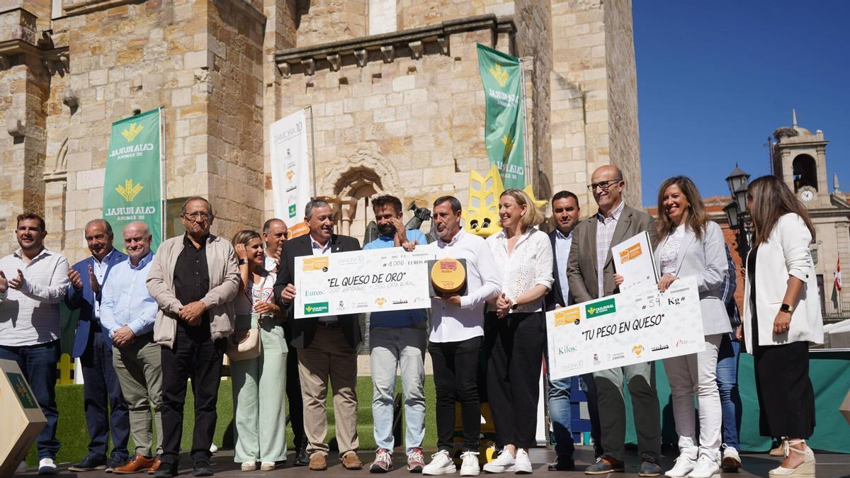 Entrega de premios durante la pasada edición de Fromago.