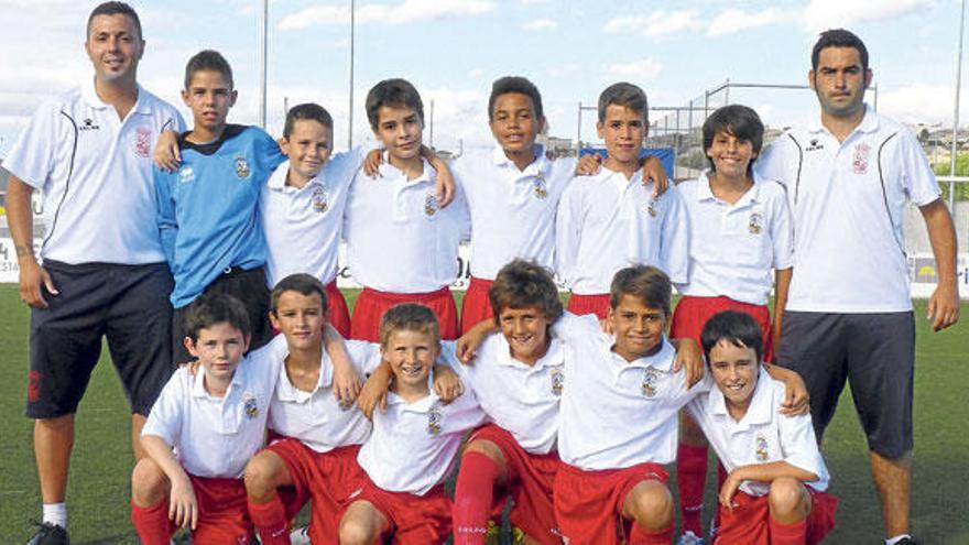 El Sant Francesc alevín, uno de los favoritos en el Torneo sa Llum.