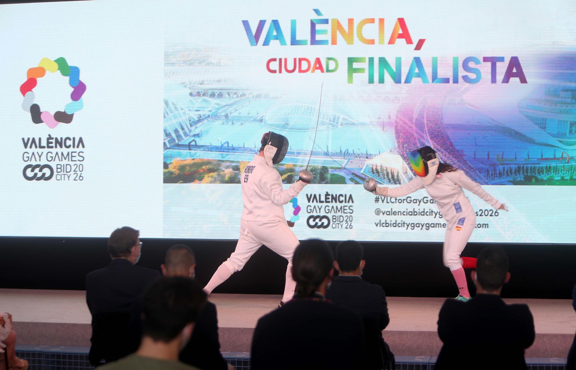 València presenta su candidatura a ser sede de los Gay Games en 2026