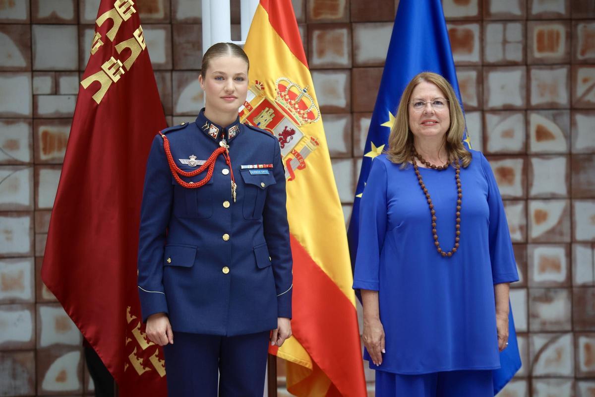 La visita de la princesa Leonor a la Asamblea Regional de Murcia, en imágenes La visita de la princesa Leonor a la Asamblea Regional de Murcia, en imágenes