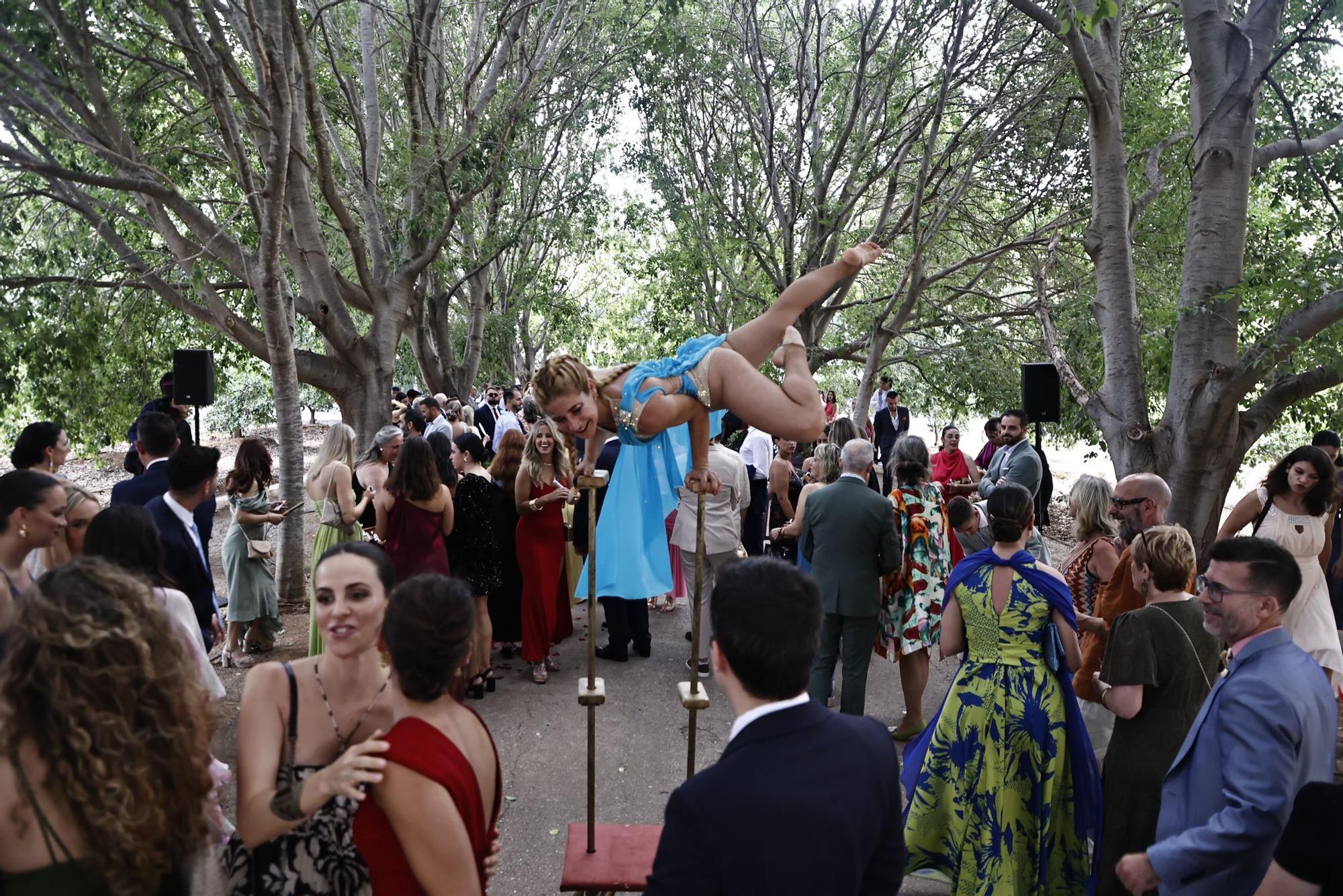 Boda de Nuria Llopis: la alfombra roja