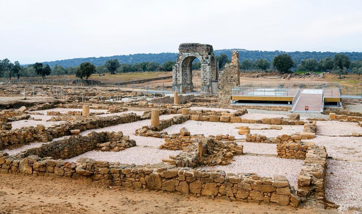 La ciudad romana de Cáparra