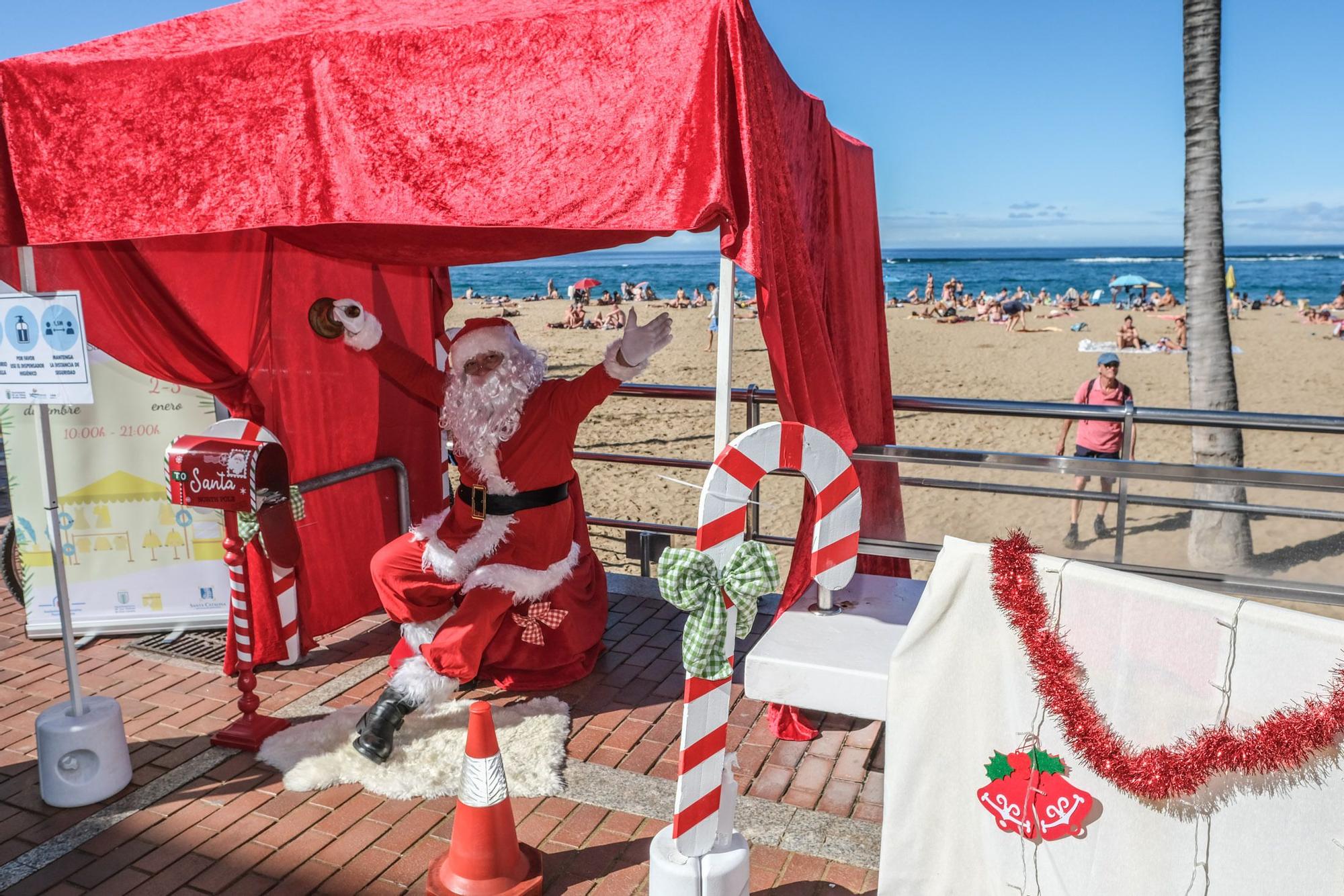 Feria de Navidad en el paseo de Las Canteras (19/12/2021)