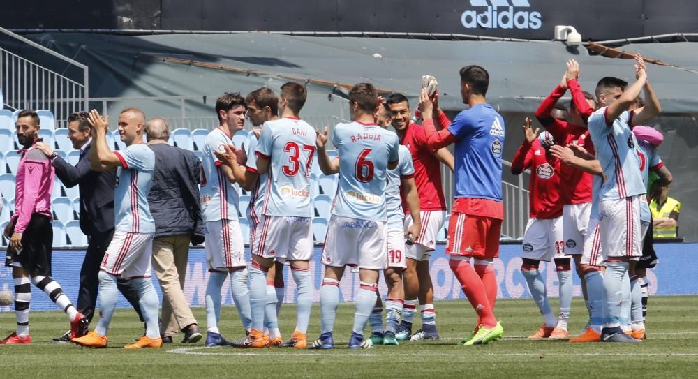 Las fotos del último partido de Liga en Balaídos entre el Celta y el Levante