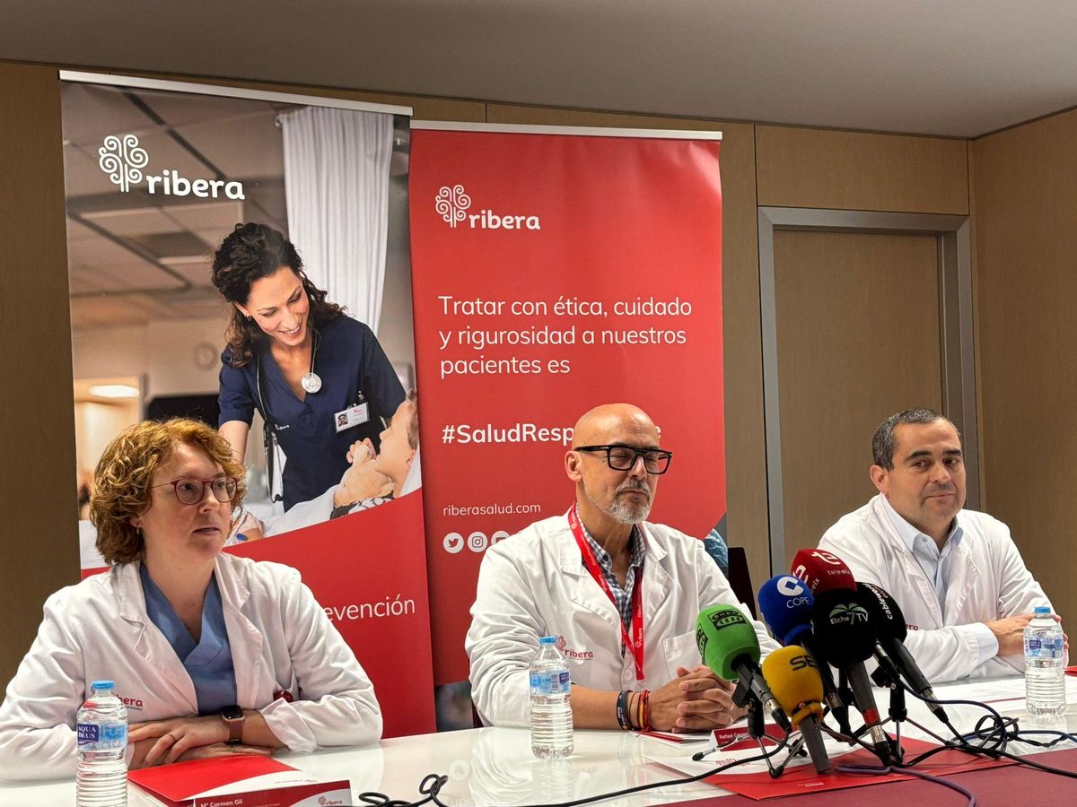 El gerente del Hospital del Vinalopó exponía este martes el balance de los 15 años del centro sanitario de Elche y Crevillent