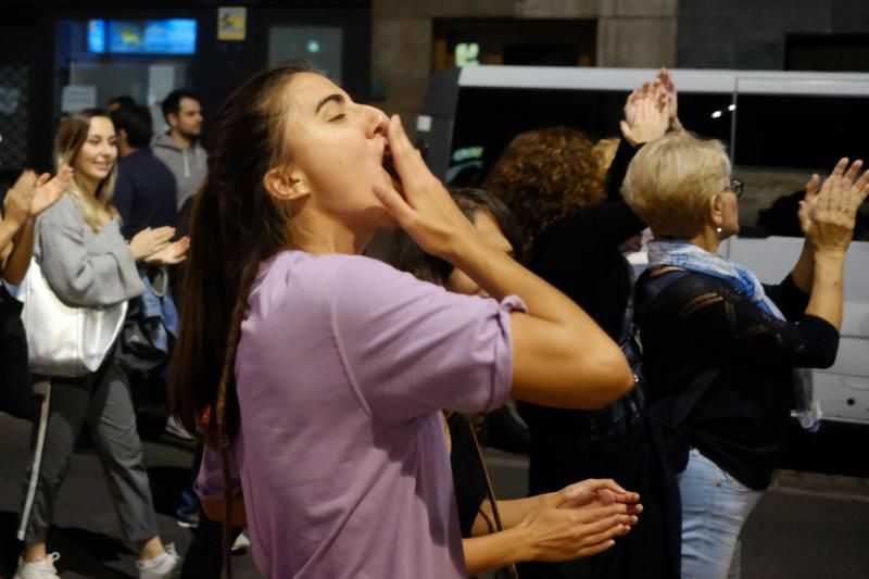 Manifestación contra la violencia machista