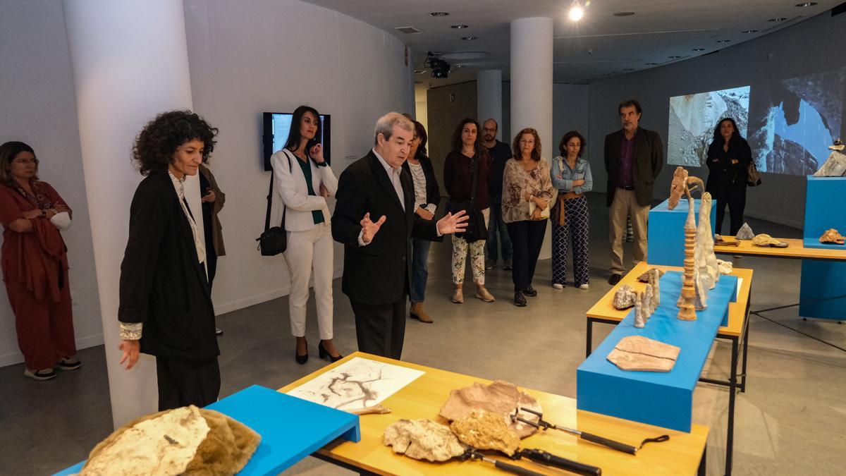 Inauguración de la exposición &#039;Raíces y futuro&#039;, de Natalia Castañeda.