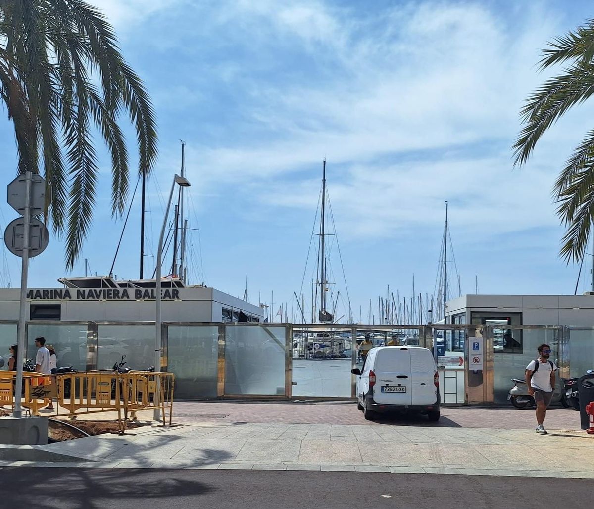 Localización de los amarres chárter que salen a concurso
