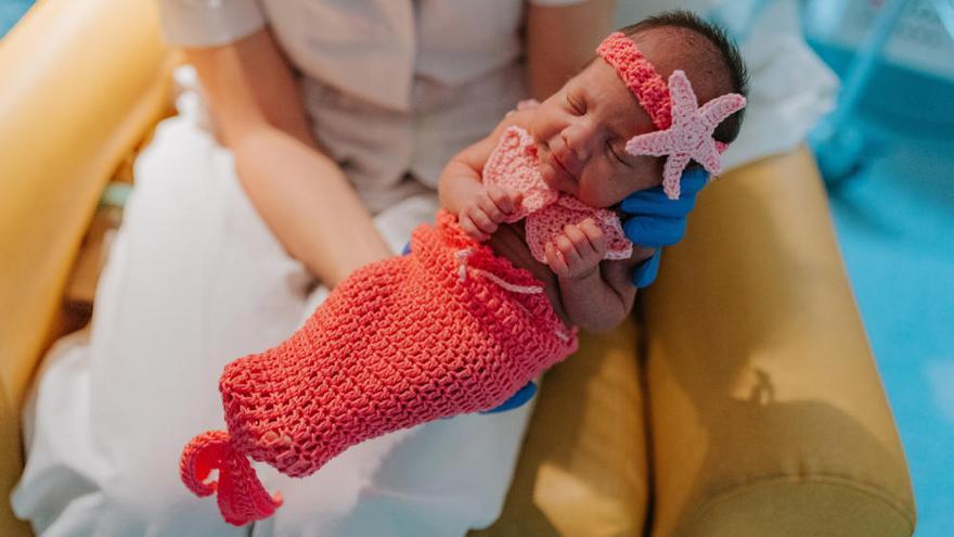 Carnaval en la Unidad Neonatal del Hospital Son Llàtzer de Mallorca