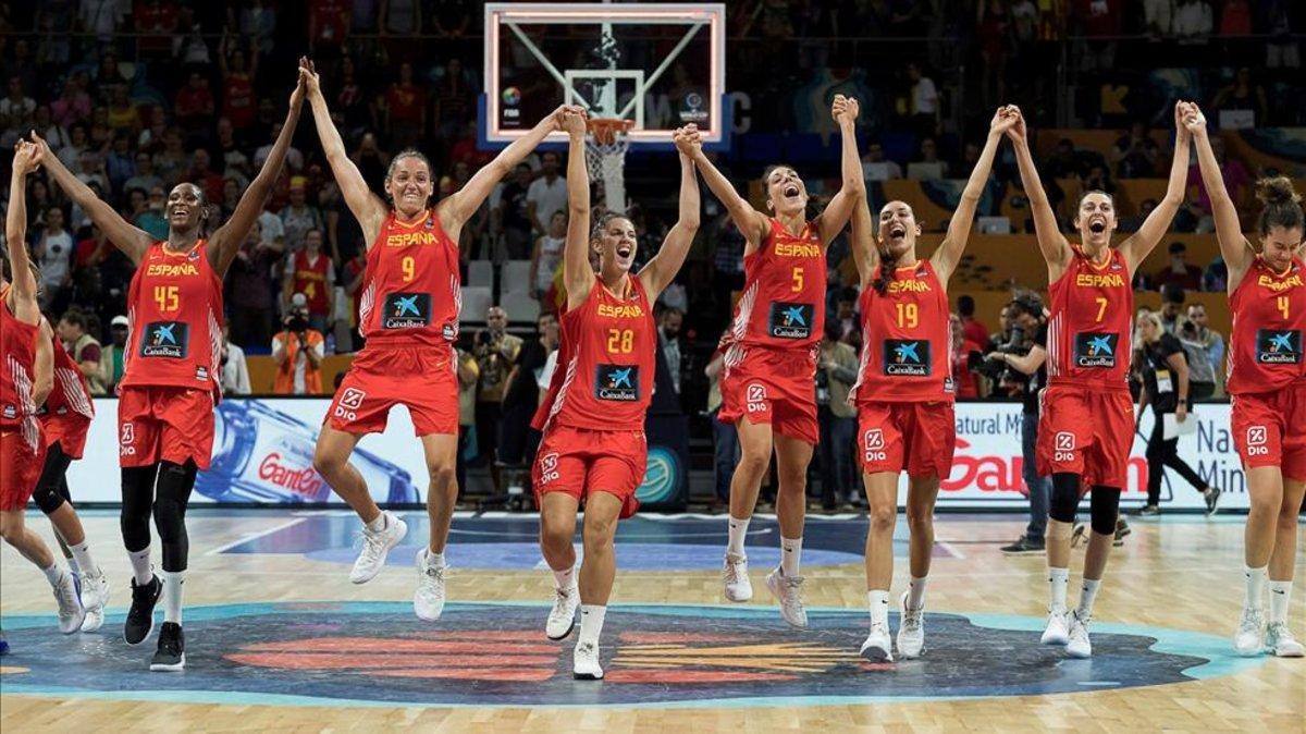 La Selección Española femenina durante el pasado Mundial