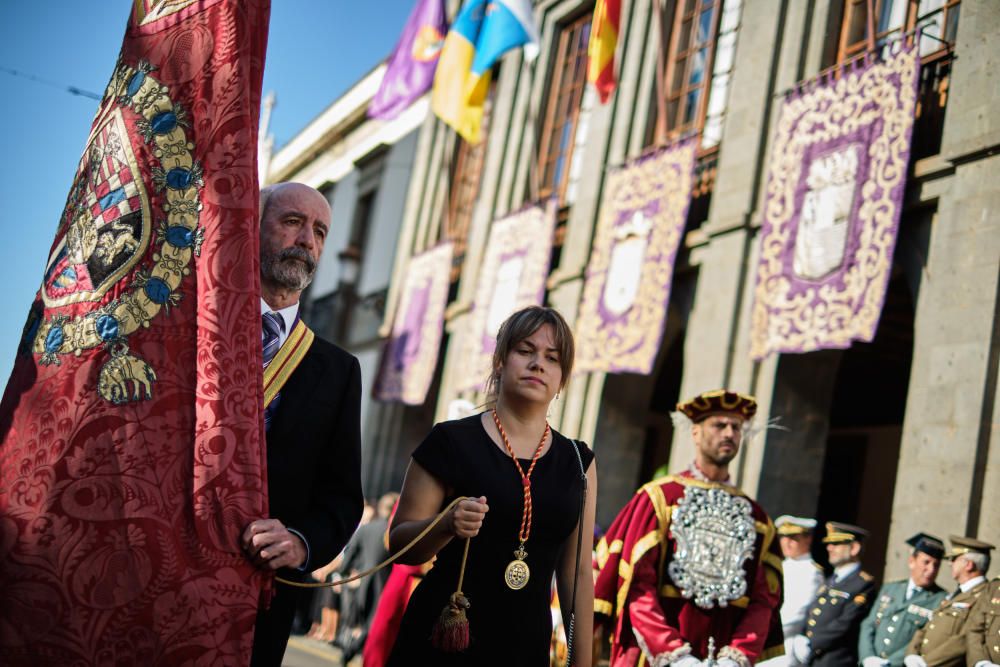 Procesión del día grande de las Fiestas del Cristo