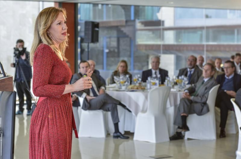 28/0172019 LAS PALMAS DE GRAN CANARIA. Foro Prensa Ibérica con la Consejera de Hacienda del Gobierno de Canaria, Rosa Dávila. FOTO: J. PÉREZ CURBELO  | 28/01/2019 | Fotógrafo: José Pérez Curbelo