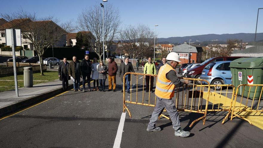 Abierta la nueva conexión entre Campolongo, San Brais y la avenida de Vigo