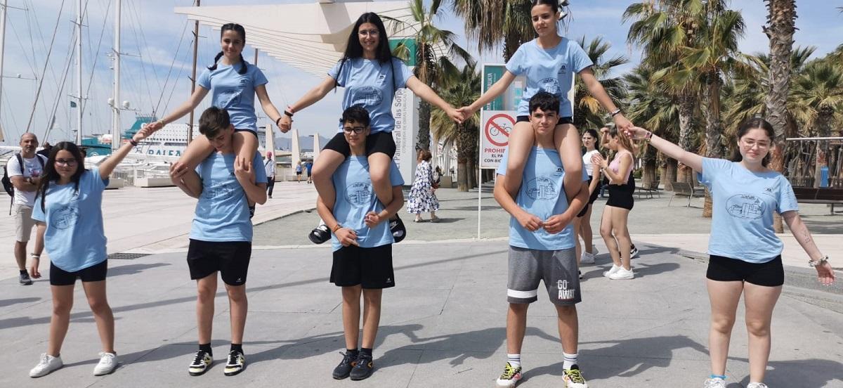 Promoción turística de los alumnos del instituto de Iznájar en Málaga.